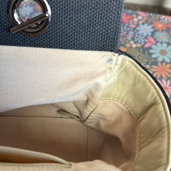 🔥Authentic Chanel lambskin chocolate bar, canvas small tote bag - Picture 12 of 15